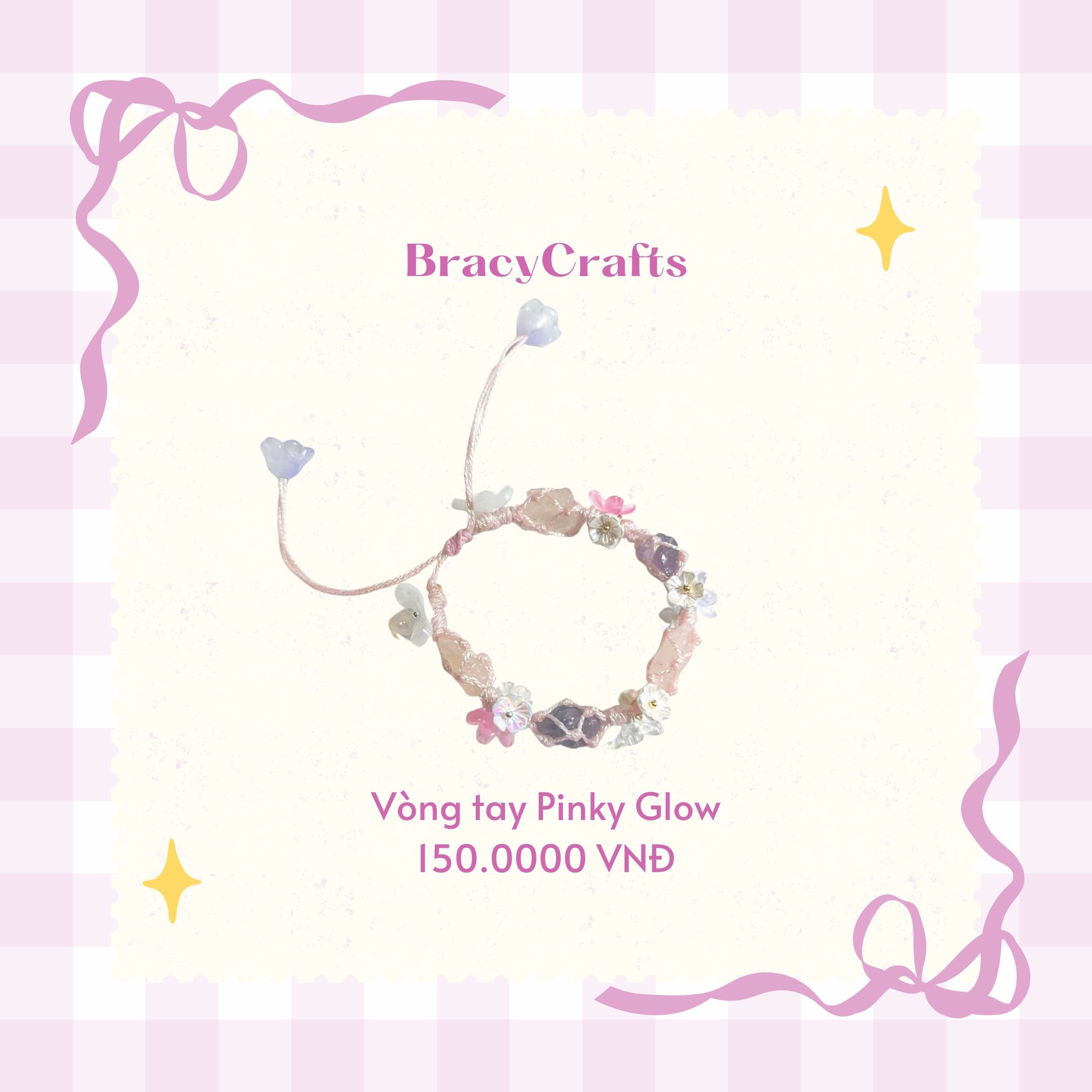 Vòng tay pinky glow