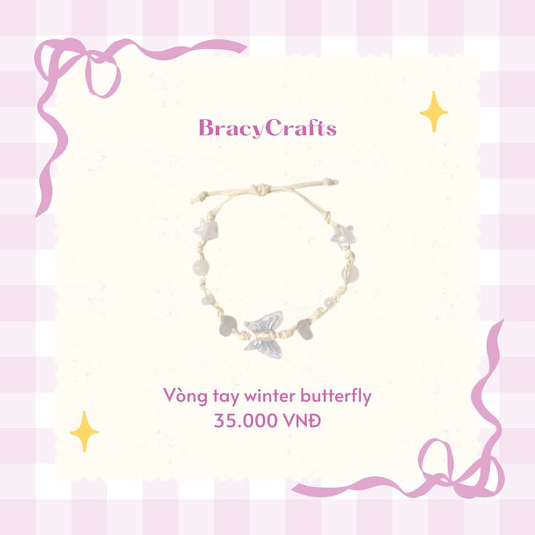 Vòng Tay Winter Butterfly - Hình ảnh 6