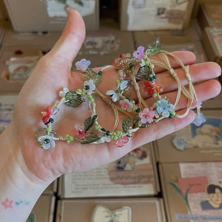 Vòng tay handmade xinh xắn và độc đáo
