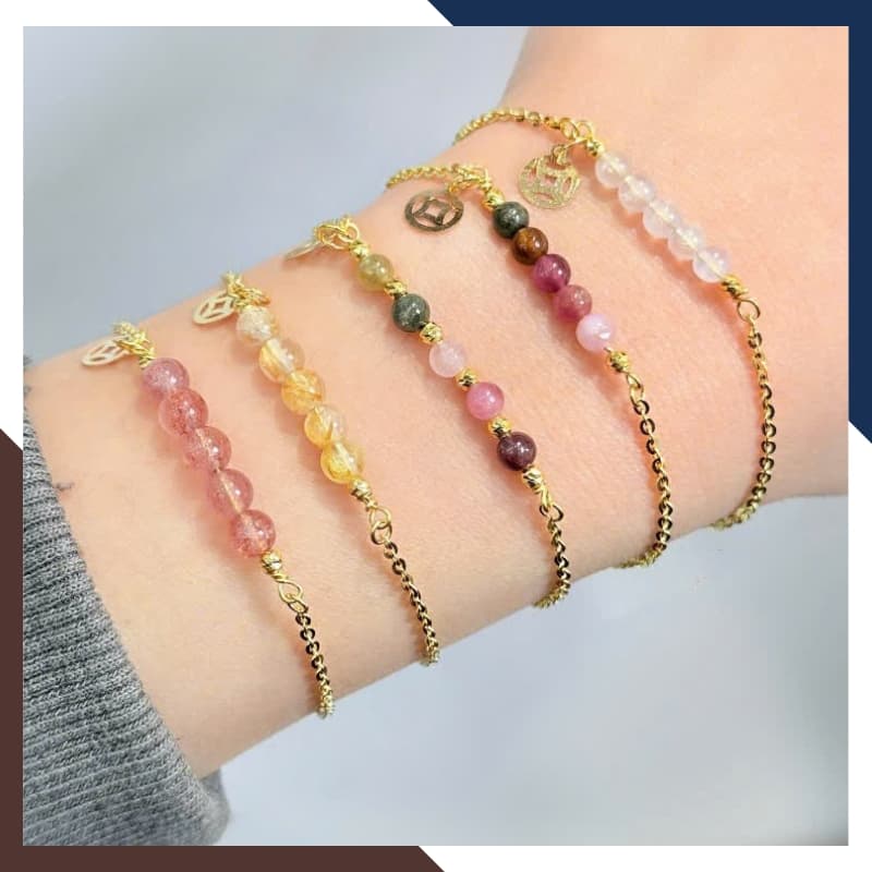 Cách phối màu vòng tay với trang phục